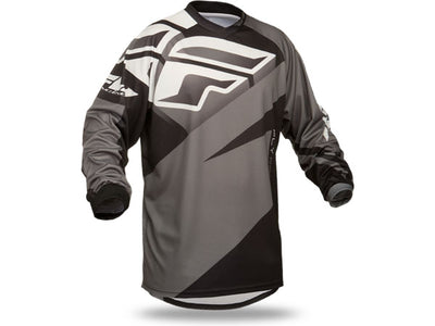 Fly Racing 2015 F-16 BMX Race Jersey-Black/Gray