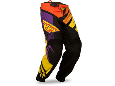 Fly Racing 2015 F-16 Race Pants-Ltd Ed Purple/Yellow/Black