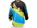 Fly Racing 2014 Kinetic Blocks BMX Race Jersey-Blue/Hi-Vis Yellow - 2
