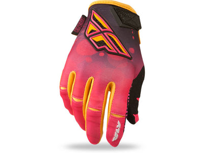 Fly Racing 2014 Kinetic Ladies Gloves-Pink/Orange