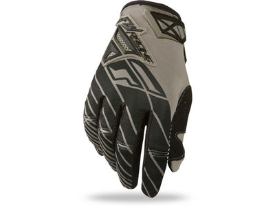 Fly Racing 2014 Kinetic Gloves-Black/Gray