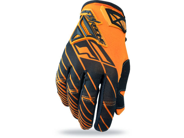 Fly Racing 2014 Kinetic Gloves-Orange/Black - 1