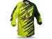 Fly Racing 2014 Kinetic Shock BMX Race Jersey-Green/Black - 1
