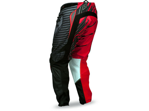 Fly Racing 2014 Kinetic Shock Race Pants-Red/Black - 2