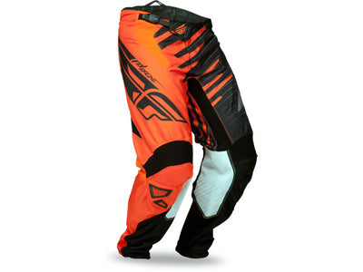 Fly Racing 2014 Kinetic Shock Race Pants-Orange/Black