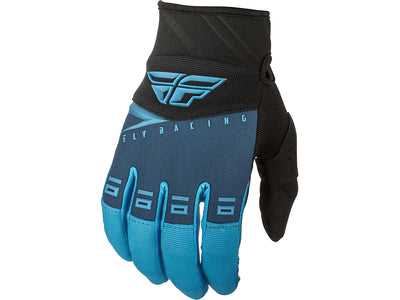 Fly Racing 2019 F-16 BMX Race Gloves-Blue/Black/Hi-Vis