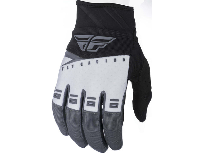 FLY RACING 2019 F-16 GLOVES-Black/White/Grey - 1