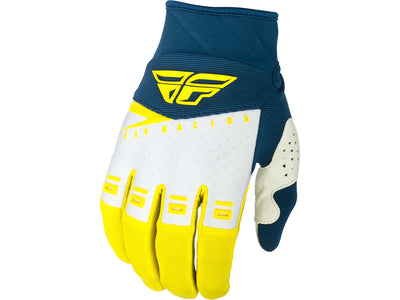 Fly Racing 2019 F-16 Gloves-Yellow/White/Navy