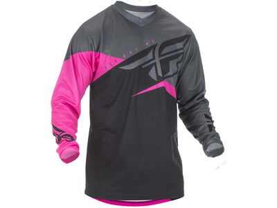 Fly Racing 2019 F-16 BMX Race Jersey-Neon Pink/Black/Grey