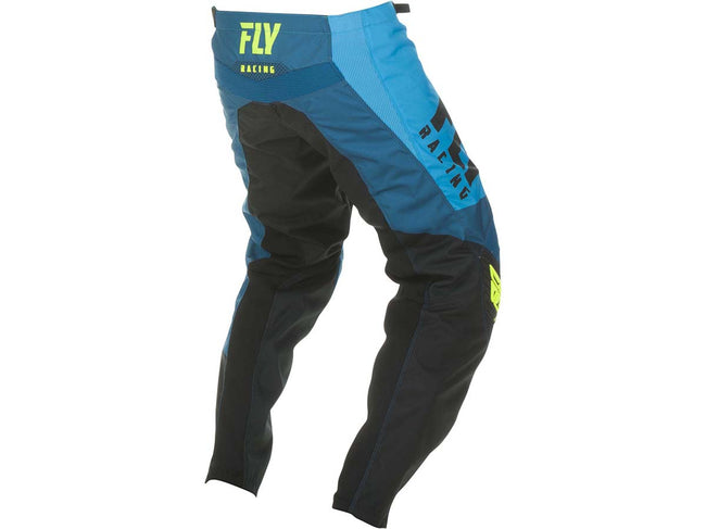 Fly Racing 2019 F-16 Race Pants-Blue/Black/Hi-Vis - 3