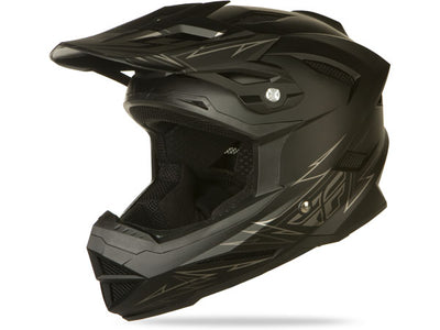 Fly Racing Default Helmet-Matte Black