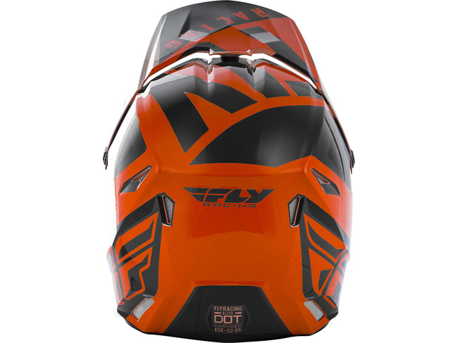 FLY RACING 2019 Elite Vigilant Helmet-Orange/Black - 4