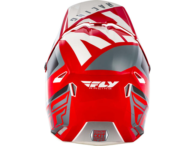 FLY RACING 2019 Elite Vigilant Helmet-Red/Back - 4
