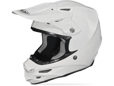 Fly Racing F2 Carbon Solid Helmet-White