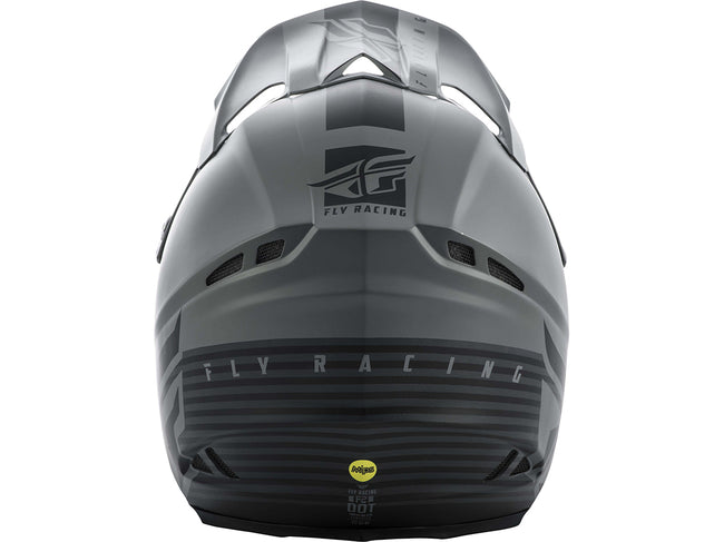 Fly Racing F2 Carbon MIPS Shield BMX Race Helmet-Black/Grey - 4