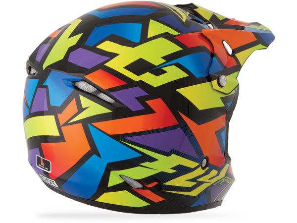Fly Racing 2014 Kinetic Block Helmet-Wild at J&R Bicycles – J&R Bicycles,  Inc