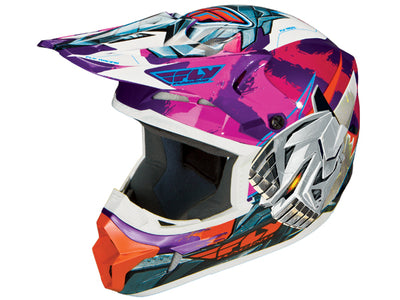 Fly Racing 2013/2014 Kinetic Fly-Bot Helmet-Pink/Purple/Orange