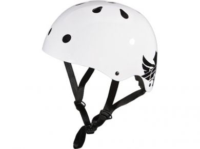 Fly Racing Dirt/Park Helmet-Gloss White/Black