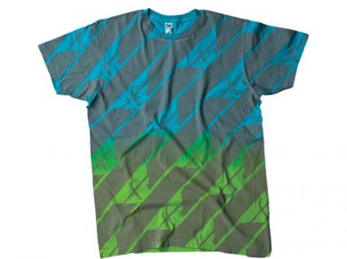 Fly Racing Spring T-Shirt-Gray/Teal