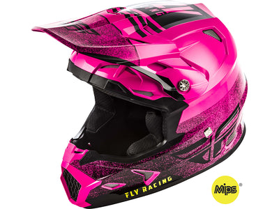 FLY RACING 2019 Toxin MIPS Embargo Helmet-Neon Pink/Black