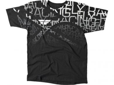 Fly Racing Wire T-Shirt-Black - 1