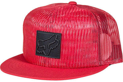 Fox Implication Snapback Hat-Red