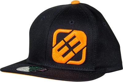 Freegun Boy's Hat-Black w/Orange Logo