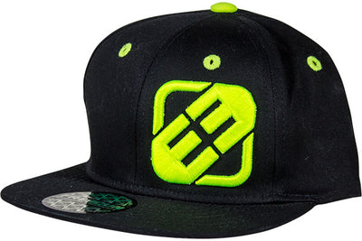 Freegun Boy's Hat-Black w/Yellow Logo