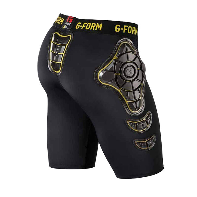 G-Form Pro-X Compression Shorts-Black/Yellow - 2