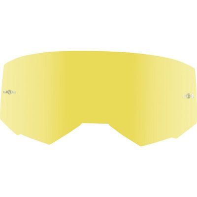 Fly Racing Zone/Focus Goggles Replacement Lenses-Gold Mirror/Smoke