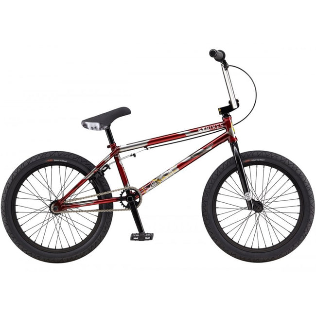 GT BK Team Signature 21&quot;TT BMX Freestyle Bike-Red - 1