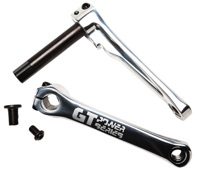Piece Cranks Pedivelle BMX GT Power Series Cromoly 3 Pezzi, 19mm - Per Bici BMX, Compatibili Haro, Redline Pedivelle Bmx Cromoly Piece Cranks Pedivelle BMX GT Power Series Cromoly 3 Pezzi, 19mm - Per Bici BMX, Compatibili Haro, Redline Pedivelle Bmx Cromoly