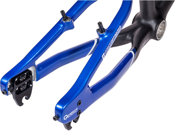 GT 2014 Speed SRS Carbon BMX Frame Kit-Black/Blue - 3