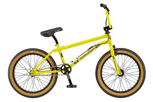 GT Performer Pro 20&quot; BMX Bike-Yellow - 1