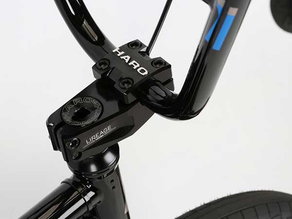 Haro Group 1 RS-1 Trails 21&quot;TT Bike-Black/Blue - 3