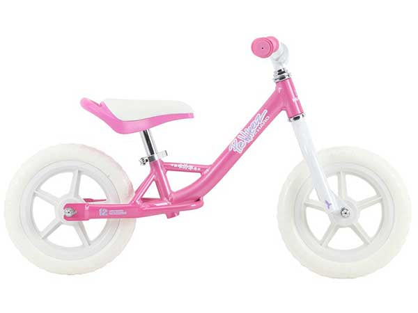 Haro PreWheelz 12 EVA Bike-Pearl Pink - 1