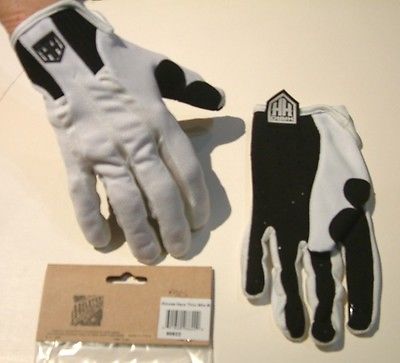 Haro Thin BMX Race Gloves-White