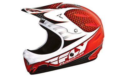 Fly Racing 2011 Lancer Helmet-Red/White