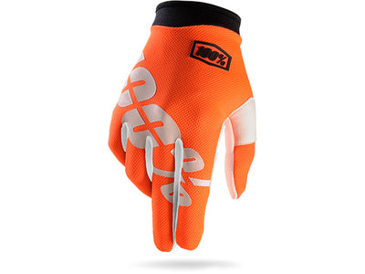 100% ITrack BMX Race Gloves-Cal Trans