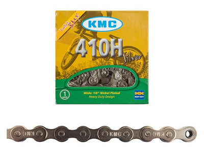 KMC 410H BMX Chain-Nickel Plated
