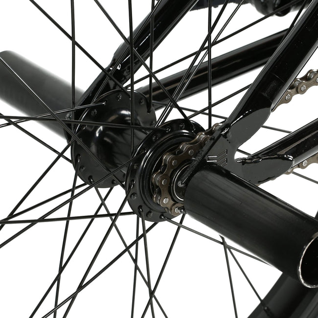 Haro Downtown DLX 20.5&quot;TT BMX Freestyle Bike-Black - 4