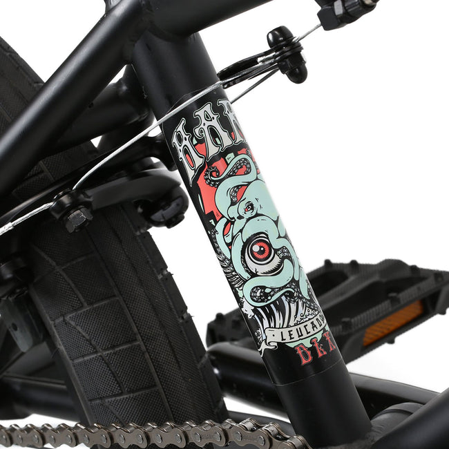 Haro Leucadia DLX 18.5&quot;TT BMX Freestyle Bike-Matte Black - 4