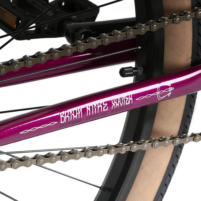 Haro Slo-Ride 24&quot; BMX Freestyle Bike-Purple - 4