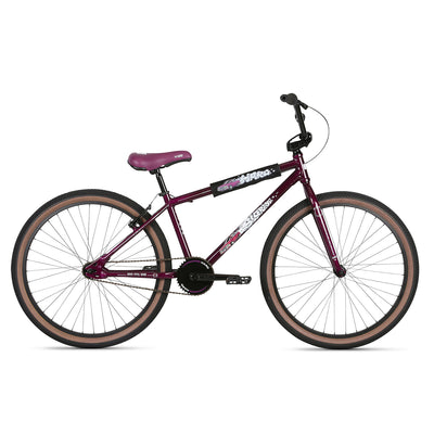 Haro Slo-Ride 26" BMX Freestyle Bike-Purple