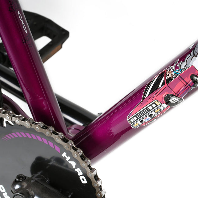Haro Slo-Ride 29&quot; BMX Freestyle Bike-Purple - 6