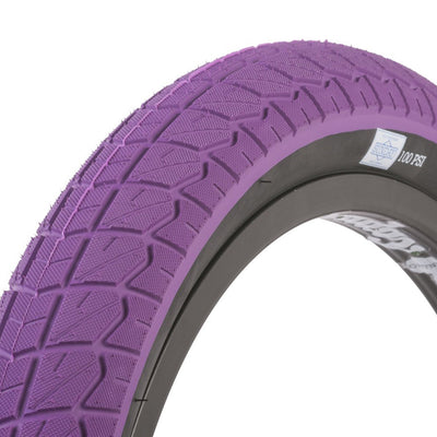 Sunday Jake Seeley Street Sweeper Tire-Purple with Black sidewall-20 x 2.40"