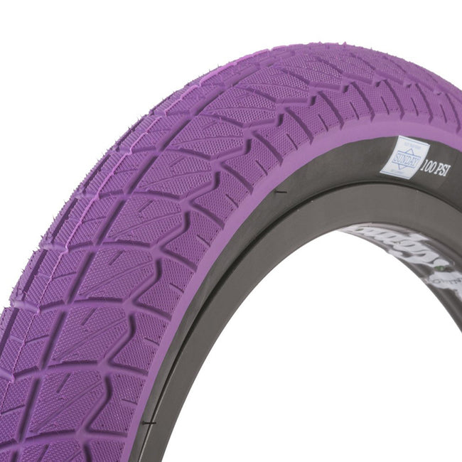 Sunday Jake Seeley Street Sweeper Tire-Purple with Black sidewall-20 x 2.40&quot; - 1