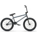 We The People 2023 Justice 20.75&quot;TT BMX Freestyle Bike-Matte Ghost Grey - 1