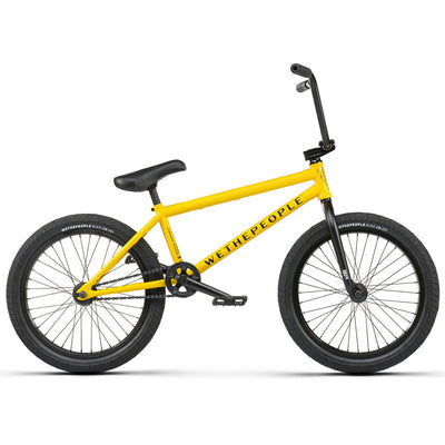 We The People 2023 Justice 20.75"TT BMX Freestyle Bike-Matte Taxi Yellow