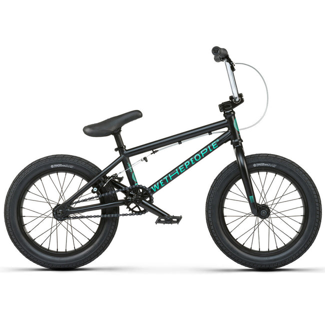We The People 2023 Seed 16&quot; BMX Freestyle Bike-Matte Black - 1